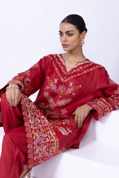 Embroidered | Thai Silk | Kurta | GBP 15.00
