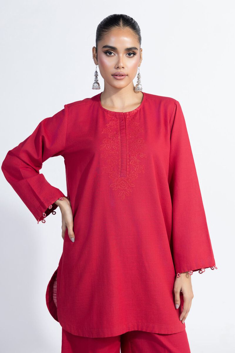 Embroidered | Khaddar | Kurta | null