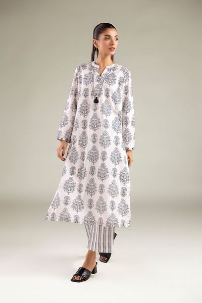 Printed | Cambric | Vertical Striped Pants | GBP 4.50