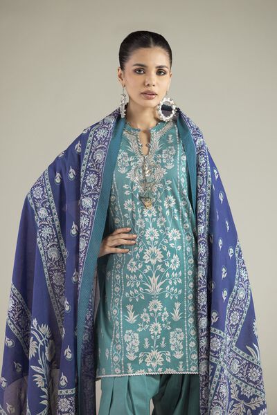 Embroidered | Lawn | Lawn 3-Piece Tailored | GBP 50.00