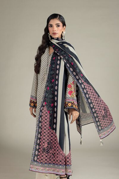 Printed | Cambric | Ready-Made 3-Piece Set | GBP 50.00