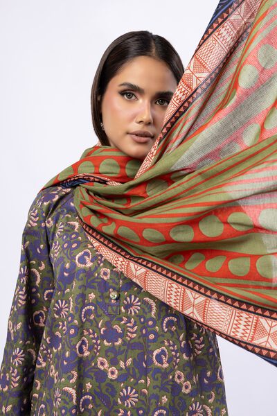 Printed | Slub Lawn | Dupatta | GBP 17.00