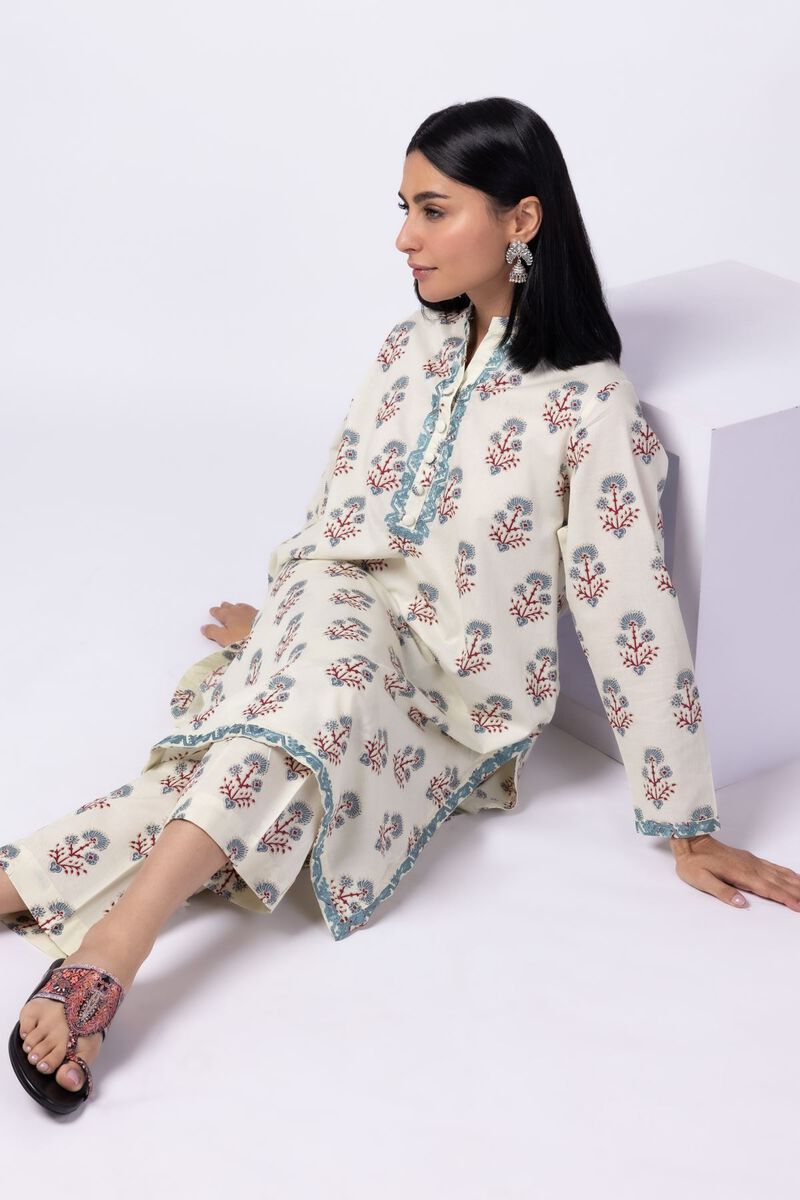Embroidered | Cambric | Kurta | GBP 10.00