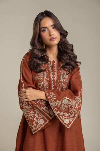 Embroidered | Khaddar | Kurta | GBP 45.00