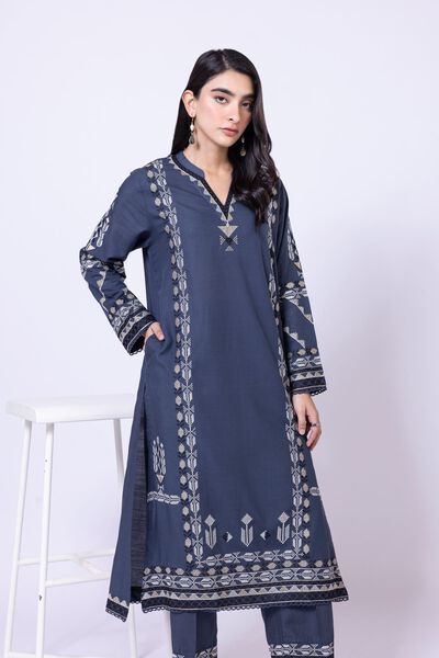 Embroidered | Dull Raw Silk | Kurta | GBP 15.00
