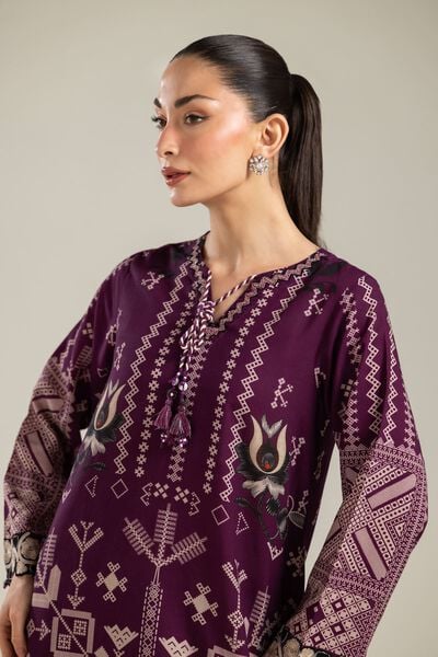 Embroidered | Raw Silk | Short Silk Kurta | GBP 40.00