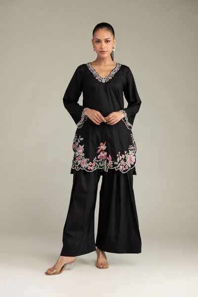 Embroidered | Cambric | Black Solid Shalwar | GBP 20.00