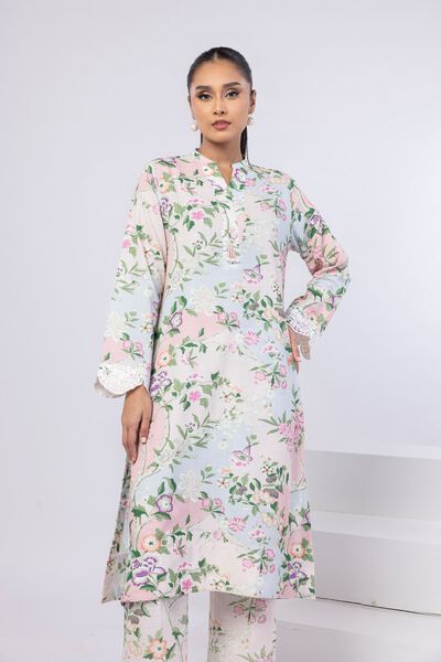 Embroidered | Dull Raw Silk | Kurta | GBP 30.00