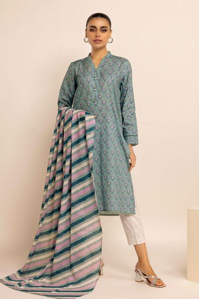 Fabrics 2 Piece | Top Dupatta