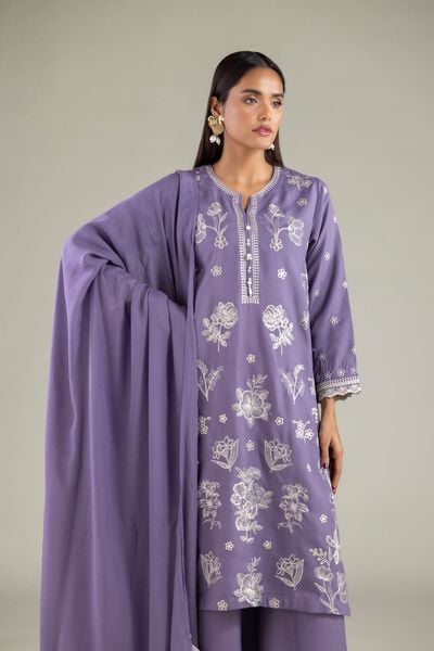 Embroidered | Raw Silk | Dupatta | GBP 35.00