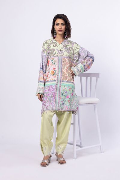 Embroidered | Viscose Oak Silk | Shalwar | GBP 20.00