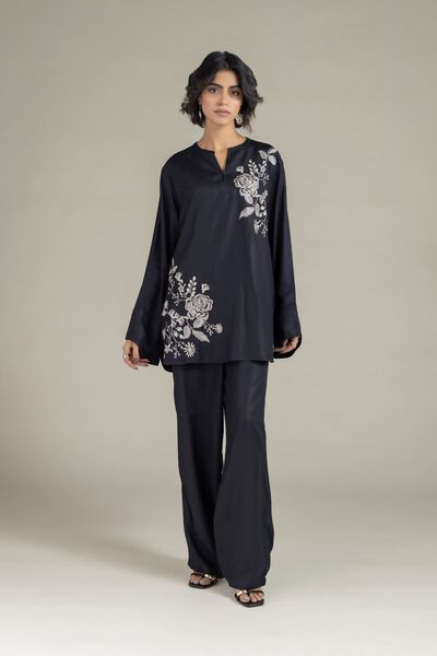 Embroidered | Viscose Crepe | Tunic | GBP 25.00