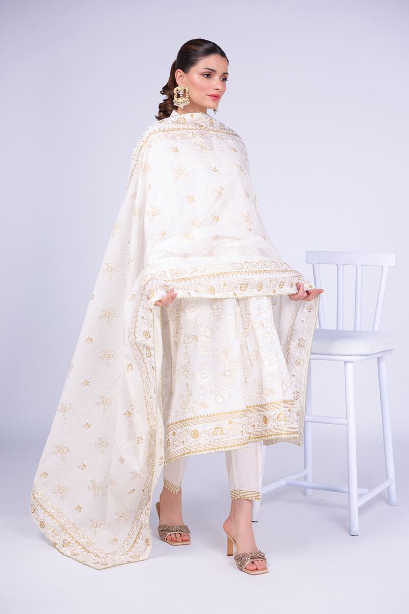 Printed | Cotton Net | Dupatta | null