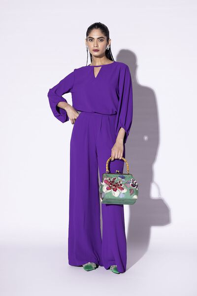 Dyed | Heavy Georgette | Trousers | GBP 6.00