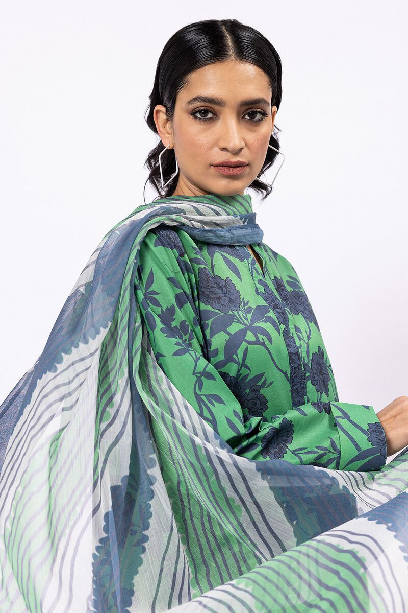 Lawn | Printed | Fabrics 2 Piece | Top Dupatta | null