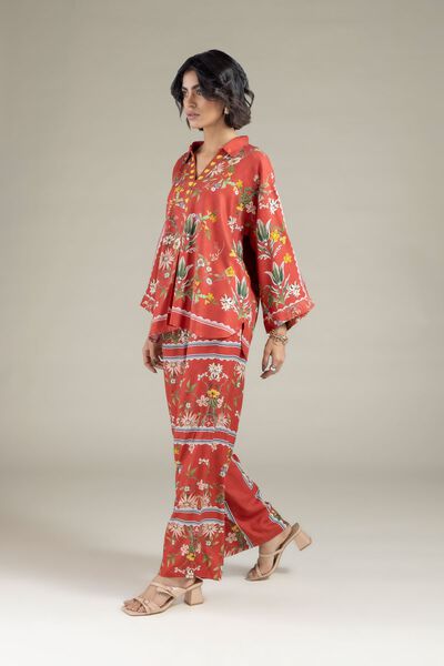 Printed | Viscose Crepe | Trousers | GBP 17.00