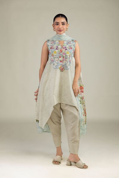Printed | Cotton Dobby | Cotton Solid Shalwar | GBP 25.00