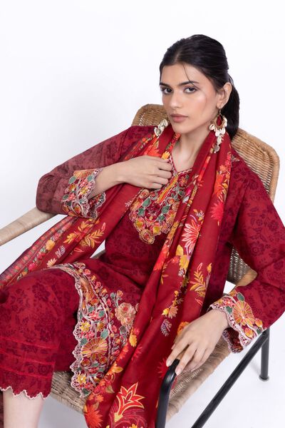 Embroidered | Textured Cotton | Kurta | GBP 17.50