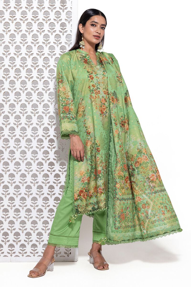 Printed | Jacquard | Tailored 3 Piece | null