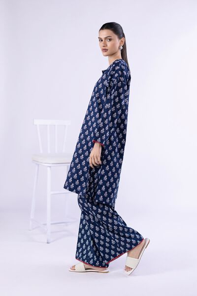 Printed | Crosshatch Poplin | Pants | GBP 12.00