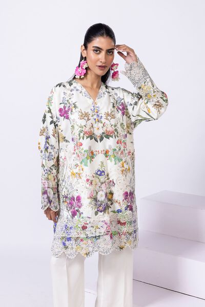 Embroidered | Thai Silk | Kurta | GBP 50.00