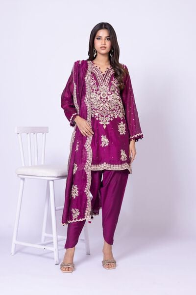 Embroidered | Viscose Polyester Net | Kurta | GBP 27.50
