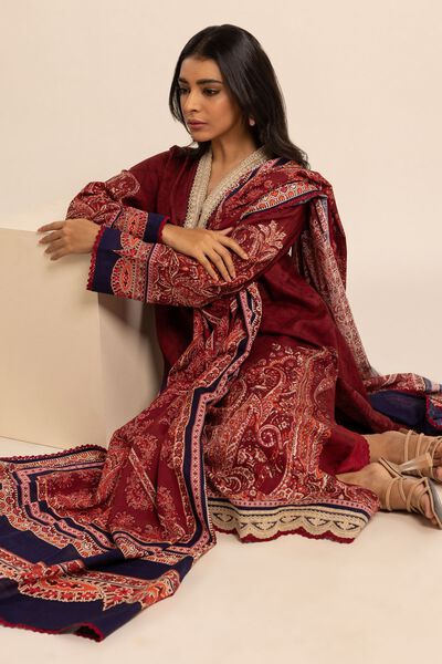 Fabrics 3 Piece, RED, hi-res