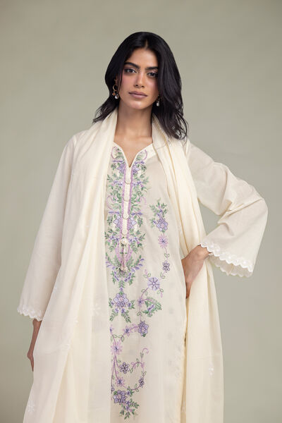 Embroidered | Lawn | Solid Cambric Dupatta | GBP 30.00