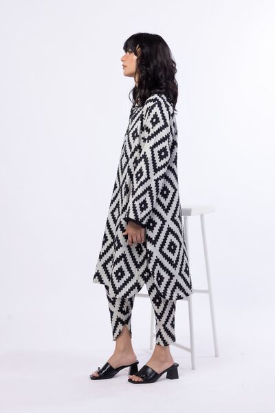 Printed | Double Layer Striped | Shalwar | GBP 20.00