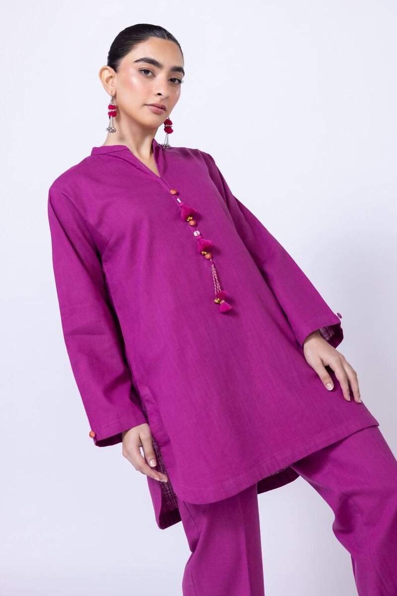 Dyed | Crosshatch | Kurta | null