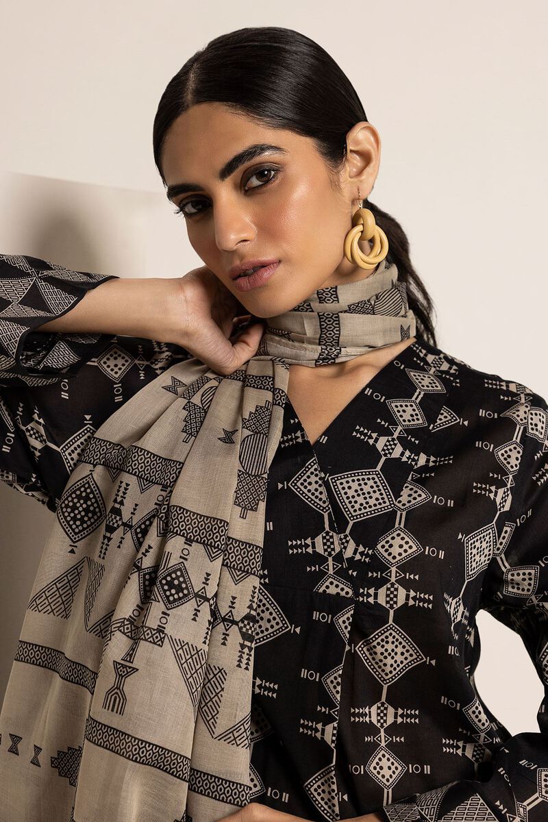 Printed Lawn | Top Dupatta | Fabrics 2 Piece | null