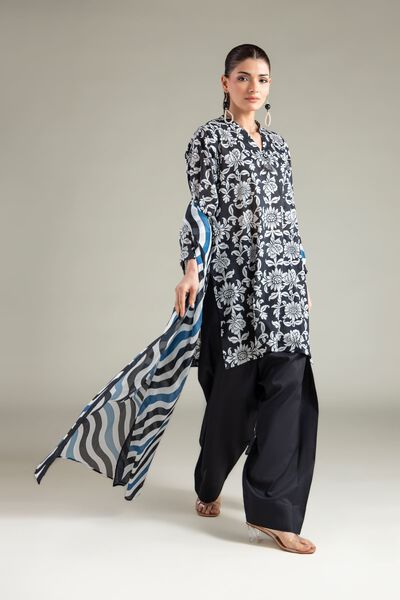 Printed | Lawn | Lawn Tailored 3-Piece | GBP 45.00
