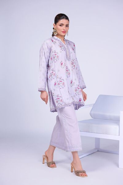 Printed | Raw Silk | Pants | GBP 20.00