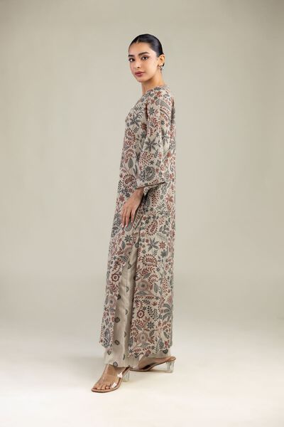 Printed | Textured Weave | Floral Printed Pants | GBP 20.00