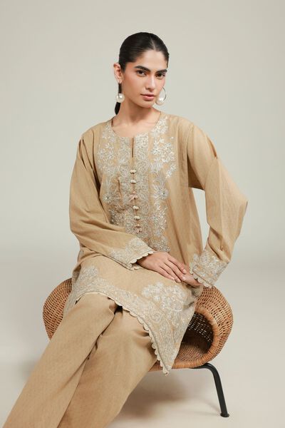 Embroidered | Cotton Dobby | Tailored Dobby Set | GBP 45.00