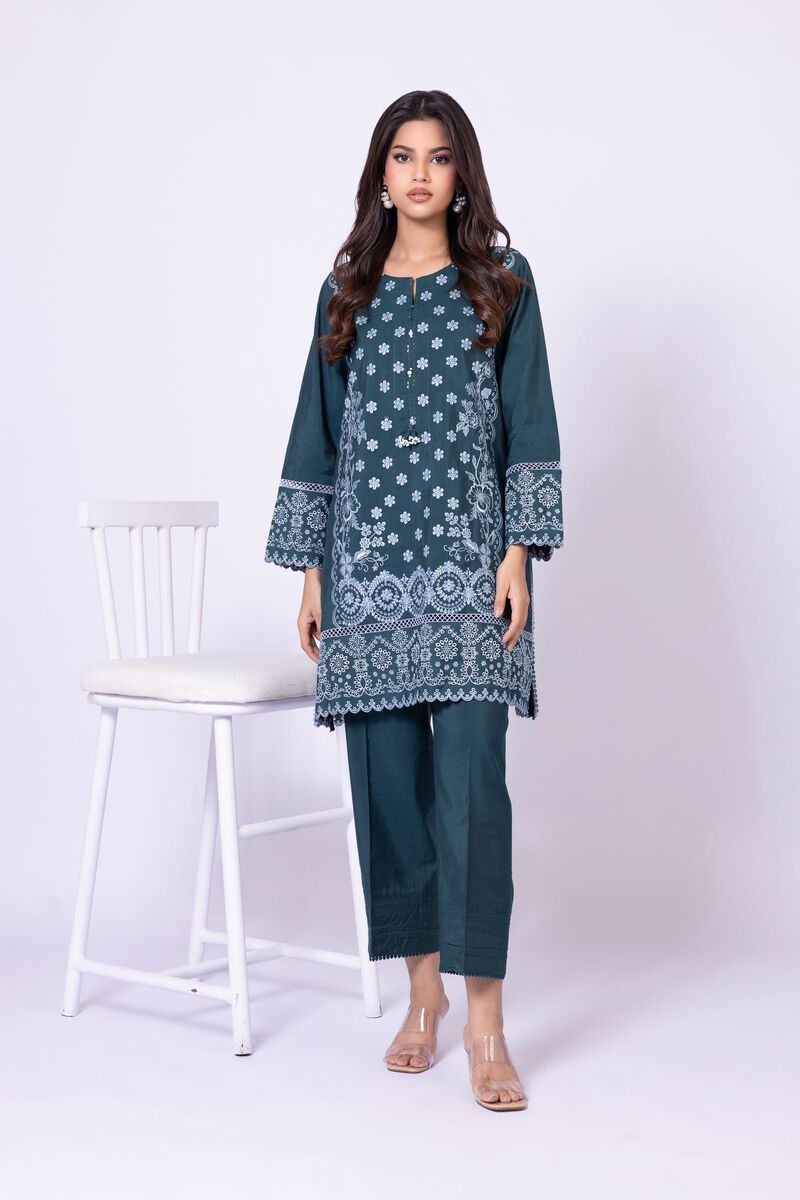 Embroidered | Dull Raw Silk | Kurta | GBP 13.50