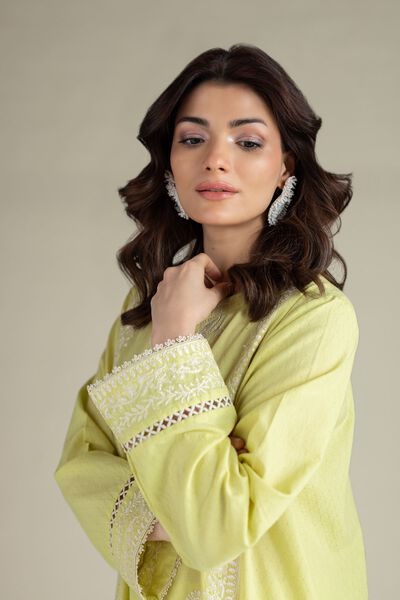 Embroidered | Cotton Dobby | Fabrics 2 Piece | Top and Bottom | GBP 15.00