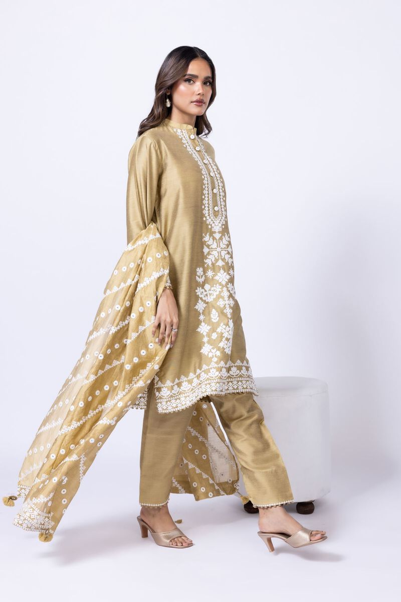 Embroidered | Cotton Net | Dupatta | GBP 12.00