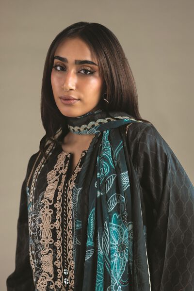 Embroidered | Satin | Fabrics 3 Piece | GBP 20.00