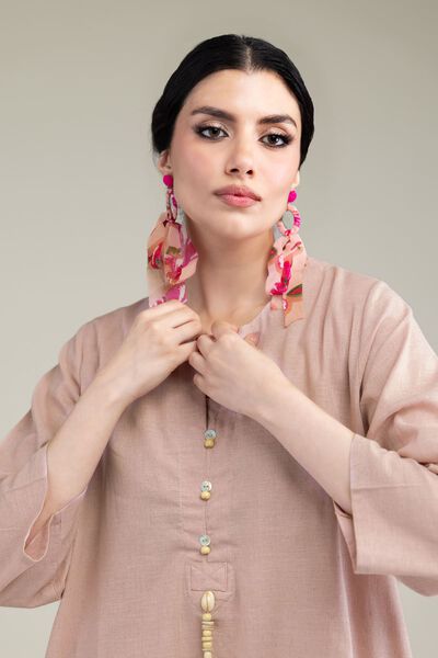 Dyed | Blended Linen | Solid Linen Kurta | GBP 30.00