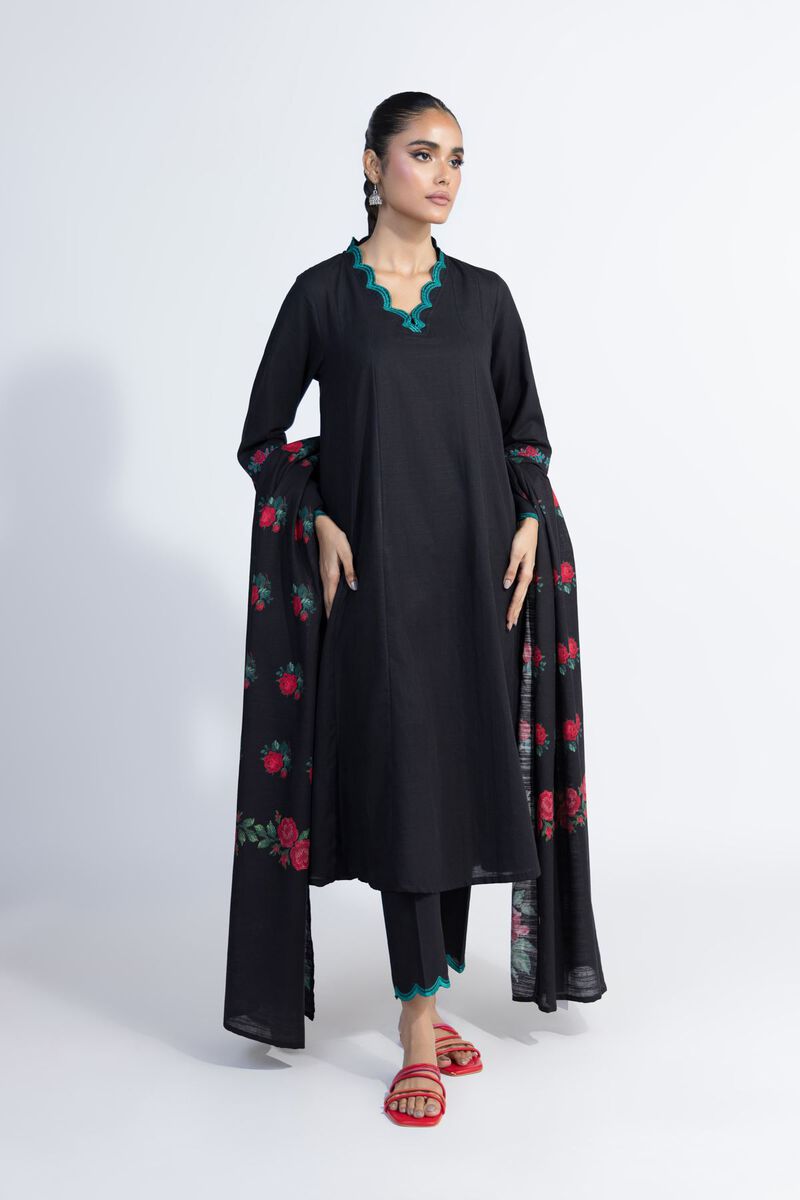 Embroidered | Khaddar | Kurta | null