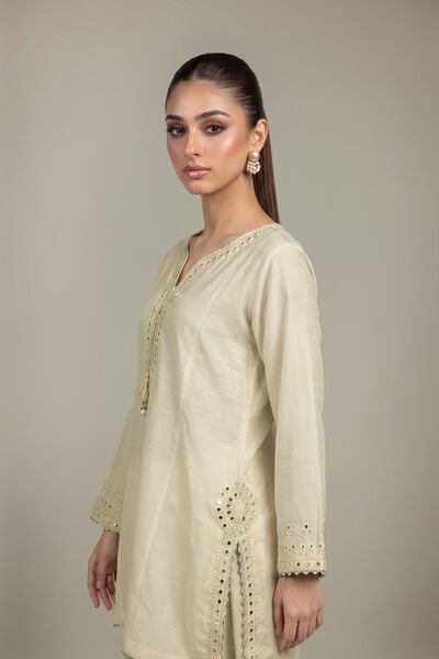 Embroidered | Raw Silk | Raw Silk Kurta | GBP 60.00