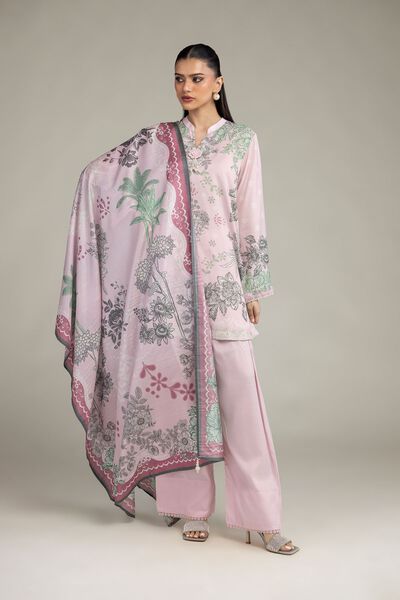 Embroidered | Raw Silk | Floral Silk Kurta | GBP 17.50