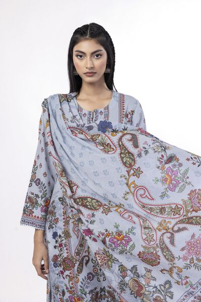 Printed | Karandi | Tailored 3 Piece | GBP 45.00