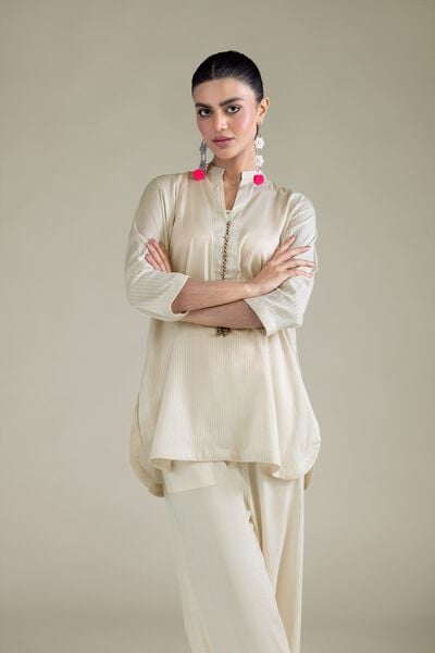 Dyed | Cotton Dobby | Cotton Dobby Kurta | GBP 30.00