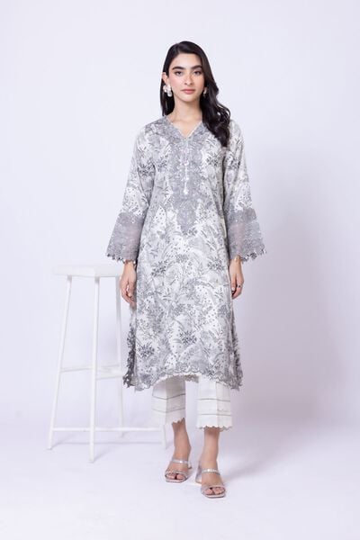 Embroidered | Cotton Satin | Kurta | GBP 22.50