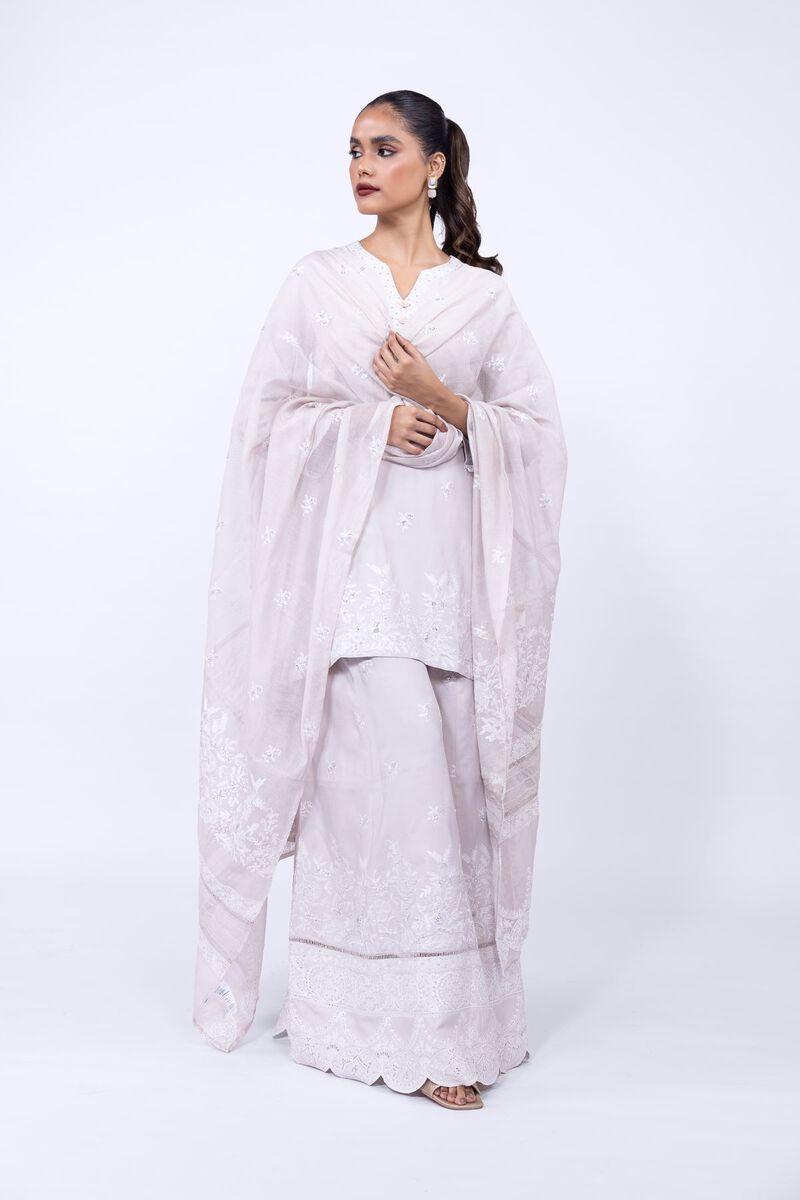 Embroidered | Russian Raw Silk | Pants | null