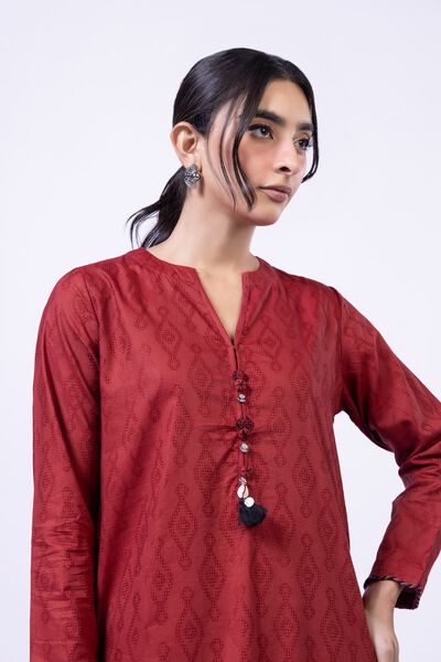 Dyed | Jacquard | Kurta | GBP 25.00