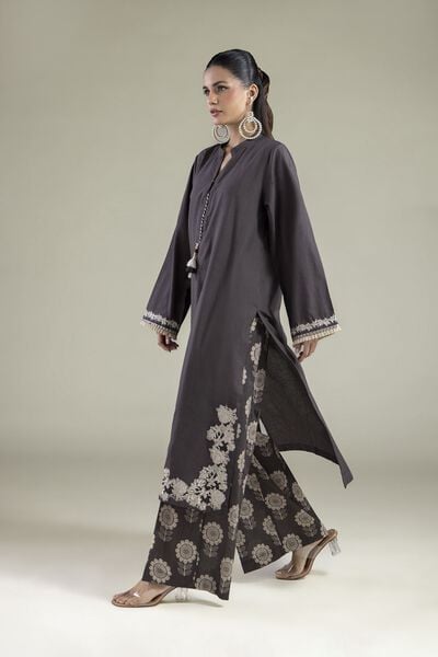 Embroidered | Cambric | Tailored 2-Piece Set | GBP 45.00