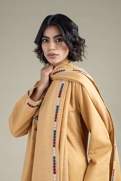 Embroidered | Textured Cotton | Dupatta | GBP 17.00